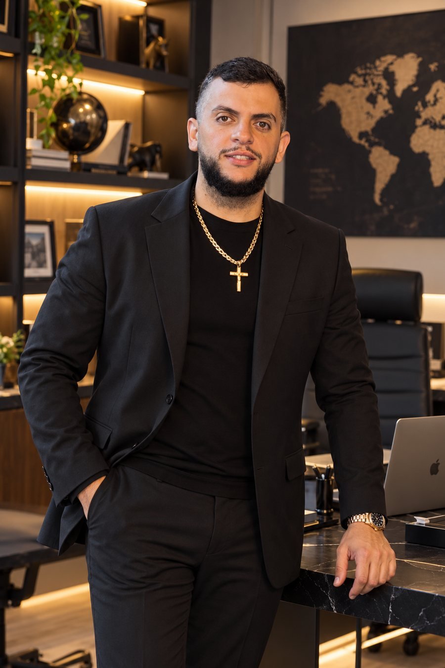 Colemar Rodrigues do Nascimento Junior no escritório