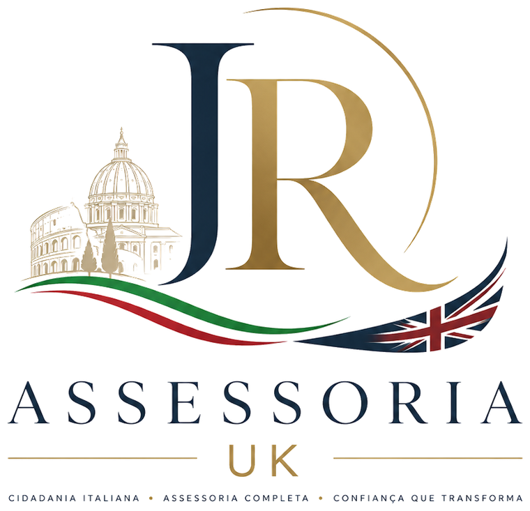 JR Assessoria UK. Cidadania italiana, assessoria completa, confiança que transforma.